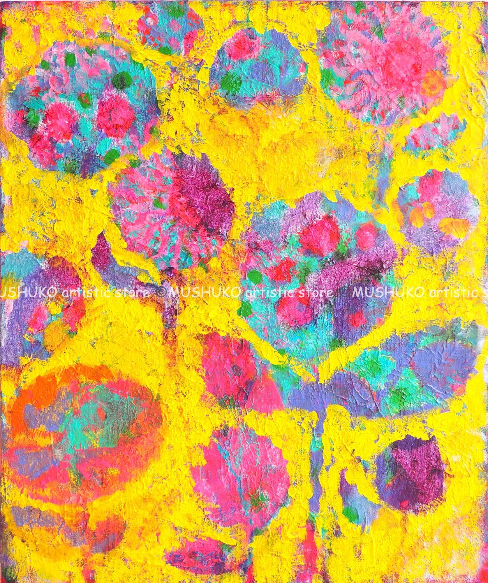 Secret garden, groove 25#1 #painting #原画 #アート #絵画